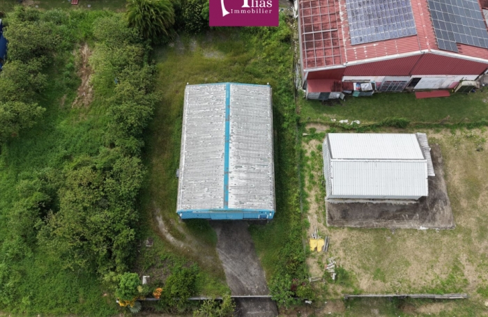 &Agrave; louer - D&eacute;p&ocirc;t 250m2 sur terrain de 1200m2 - ZAC de Nolivier - Sainte-Rose