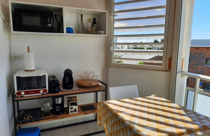 Studio meublé 20m2 vue mer