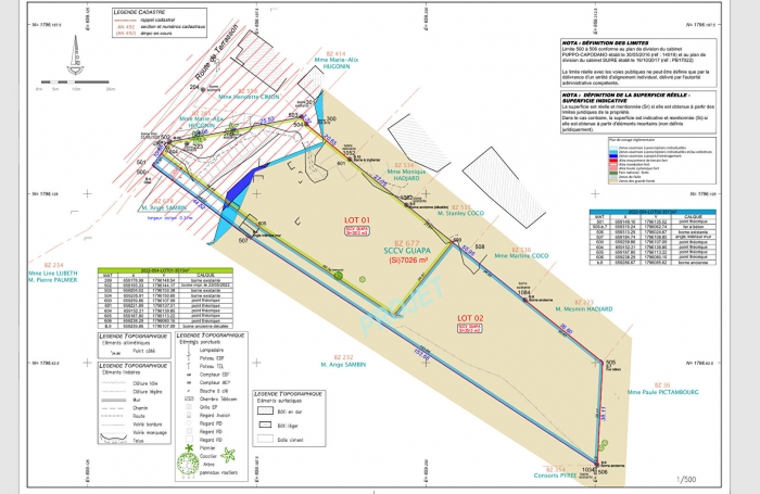 Vente Terrain 3513m&sup2; Les Abymes