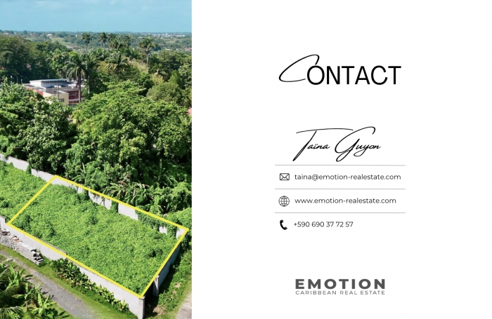 Terrain 500 m2 Mont&eacute;bello, Petit-Bourg &mdash; Nouveau mandat