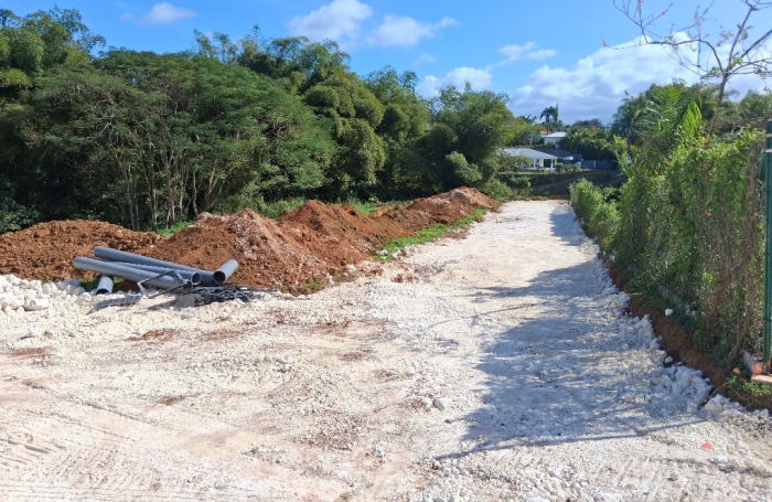 - BAIE-MAHAULT   lotissement r&eacute;sidentiel de 12 parcelles, &laquo; Les Jardins de Tivoli &raquo;,