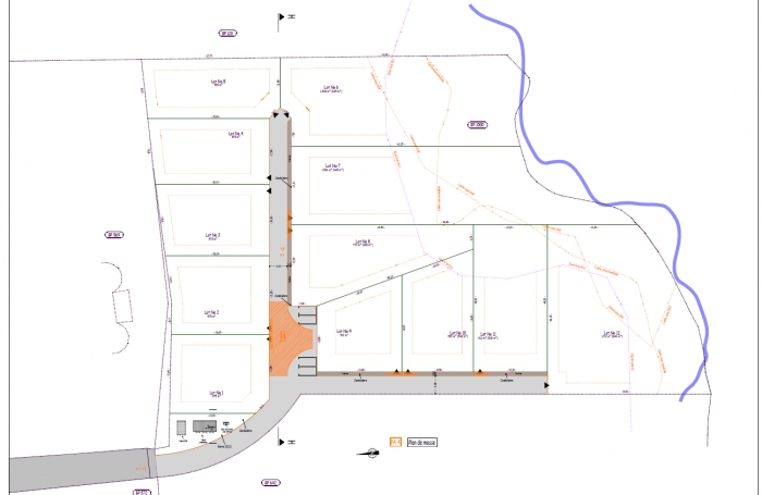 - BAIE-MAHAULT   lotissement r&eacute;sidentiel de 12 parcelles, &laquo; Les Jardins de Tivoli &raquo;,