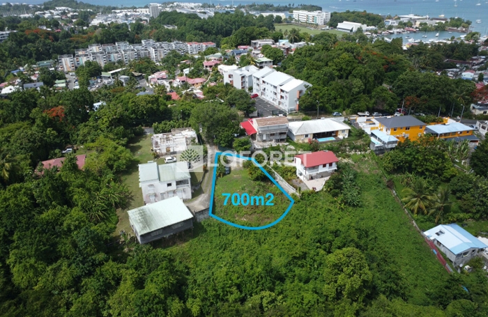 Vente Terrain 678m&sup2; Les Abymes