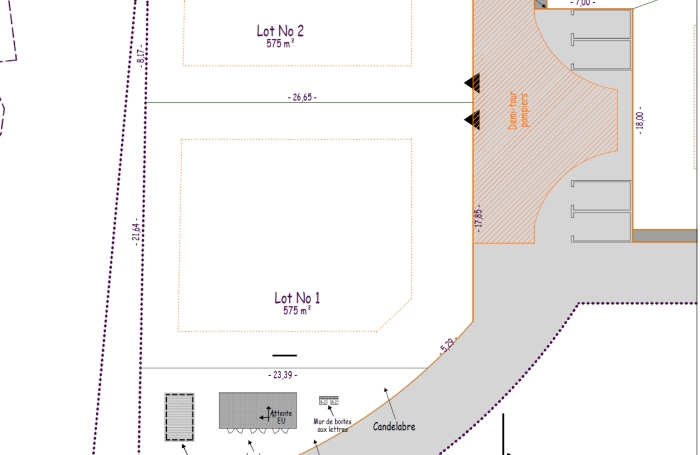 - BAIE-MAHAULT   lotissement r&eacute;sidentiel de 12 parcelles, &laquo; Les Jardins de Tivoli &raquo;,