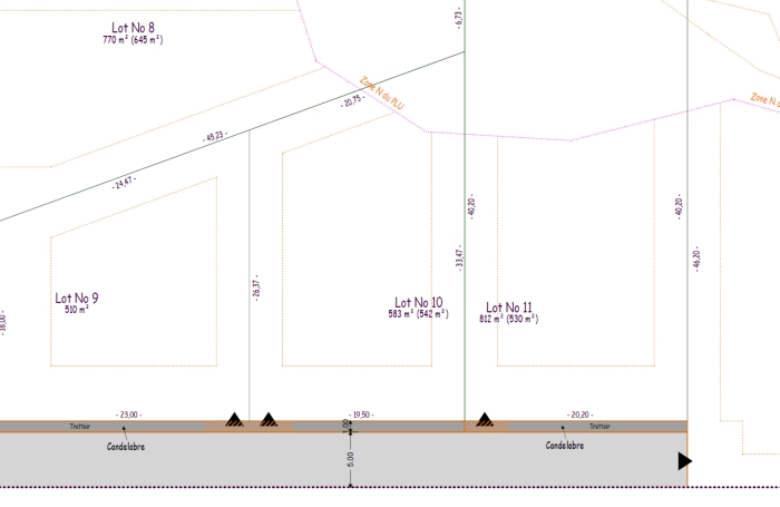 - BAIE-MAHAULT   lotissement r&eacute;sidentiel de 12 parcelles, &laquo; Les Jardins de Tivoli &raquo;,
