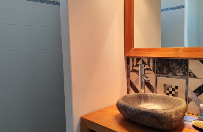 Vue mer | Piscine | Terrasse couverte -Villa T4 au Poirier, Bouillante