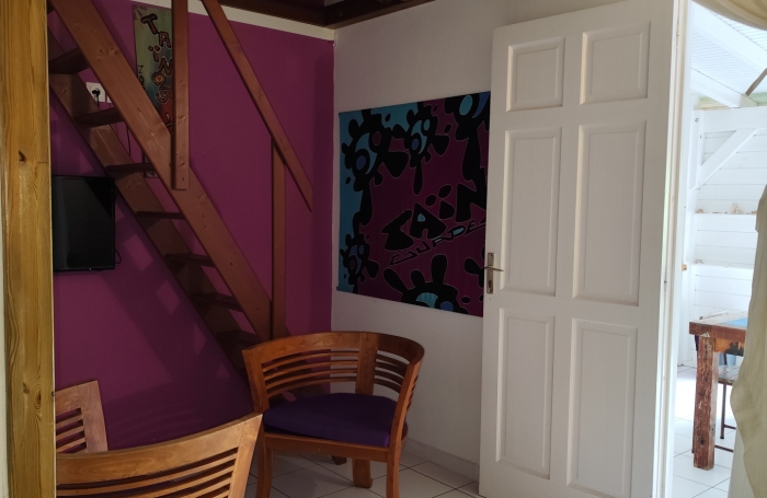 T1 avec mezzanine, terrasse    Id&eacute;al investissement &agrave; Bouillante