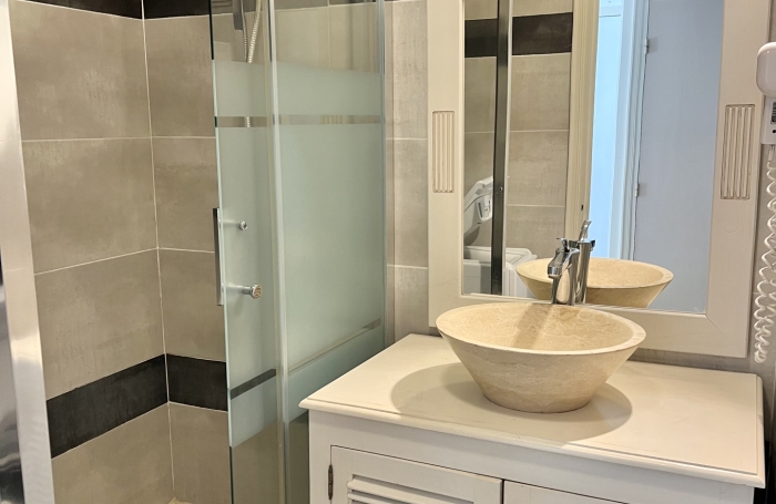 APPARTEMENT ANSE DES ROCHERS JOLIE VUE MER ET PISCINE