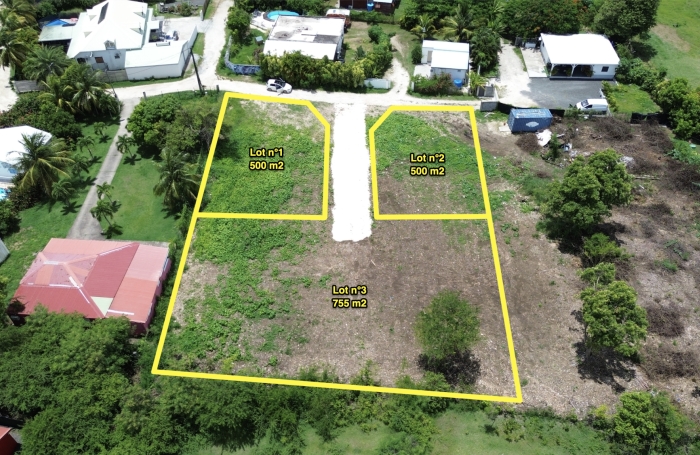 TERRAIN VIABILIS&Eacute; - &Agrave; partir de 500 m2 - 3 lots