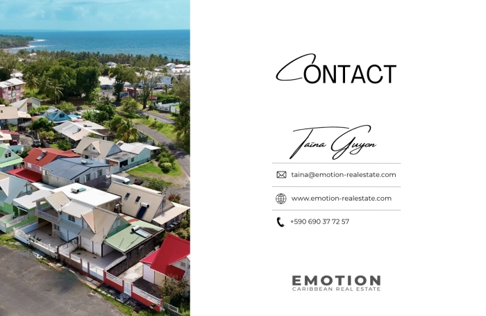 Maison Mitoyenne de 136 m2 - CAPESTERRE BELLE EAU