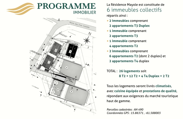 APPARTEMENT T3 DUPLEX DE STANDING ARCHIPEL DES SAINTES