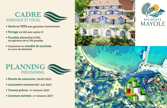 APPARTEMENT T3 DUPLEX DE STANDING ARCHIPEL DES SAINTES