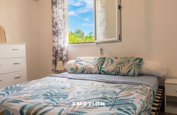 Maison Mitoyenne T3 Bis - 2 chambres + 32 m2 de terrasse + 58 m2 de jardin - Baie Mahault - Biglette