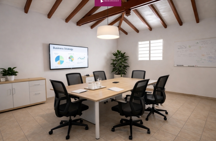 &Agrave; louer   Local de 59 m2 proche tribunal et CHU   Pointe-&agrave;-Pitre (Fond Laugier)