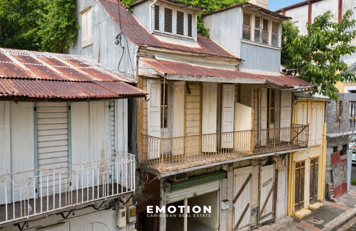 IMMEUBLE &Agrave; RECONSTRUIRE - 120 m2 POINTE-&Agrave;-PITRE -  Nouveau mandat Exclusif