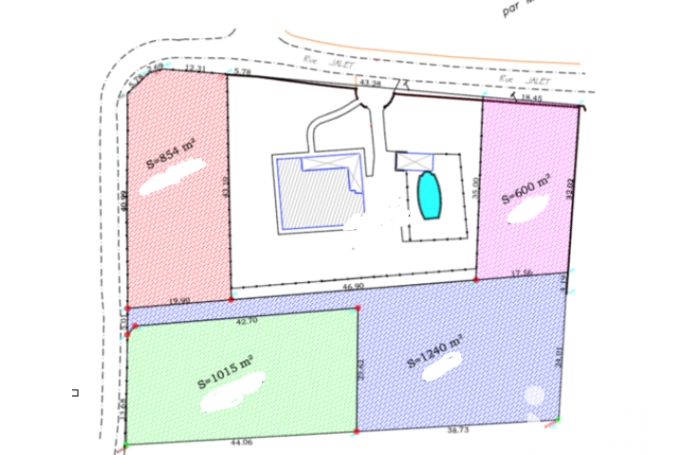Vente Terrain 1015m&sup2; Capesterre Belle Eau