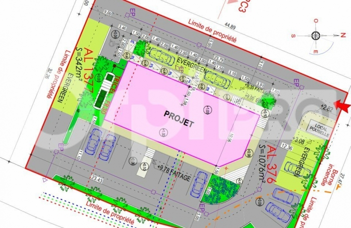 Local professionnel neuf en bordure de route !