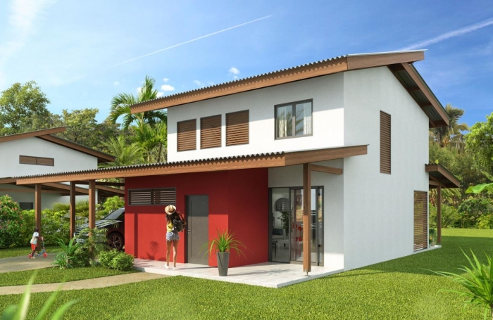 Vente Maison 97.33m&sup2; 4 pièces Matoury