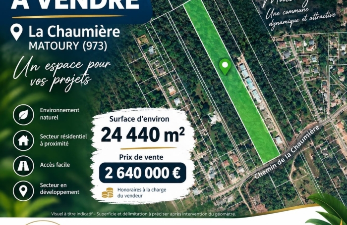 Vente Terrain 97351