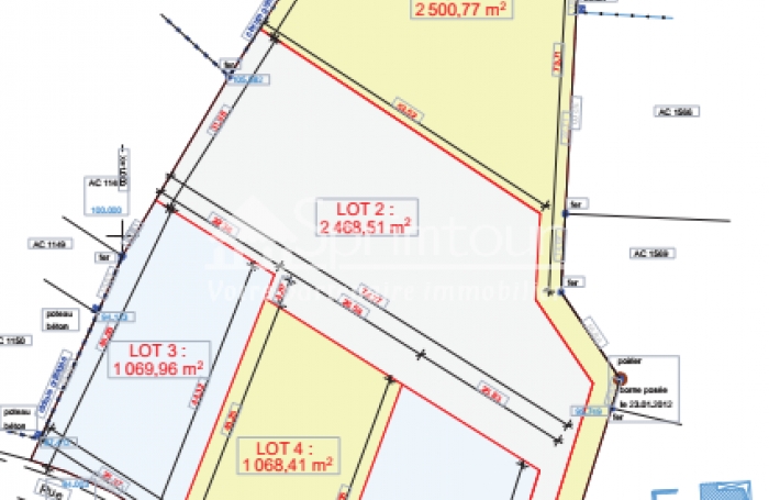 VIEUX-FORT - TERRAIN CONSTRUCTIBLE - IMPRENABLE VUE SUR LES SAINTES - lot 2