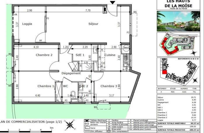 Vente Maison 80.5m&sup2; 4 pi&#232;ces La Trinité