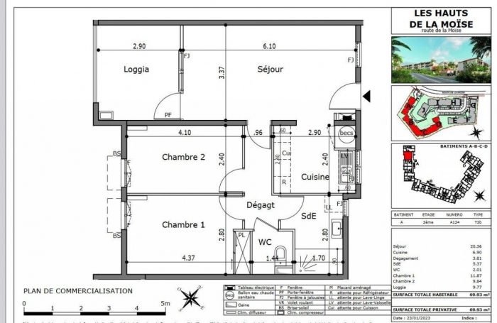 Vente Maison 60.16m&sup2; 3 pi&#232;ces La Trinité