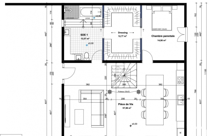 Vente Maison 220m&sup2; 5 pi&#232;ces Ducos