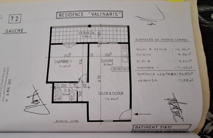 Vente Appartement 40m&sup2; 2 pi&#232;ces Le Lamentin