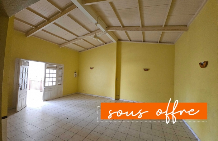 Grande appartement F3 +2 terrasses dans maison de ville