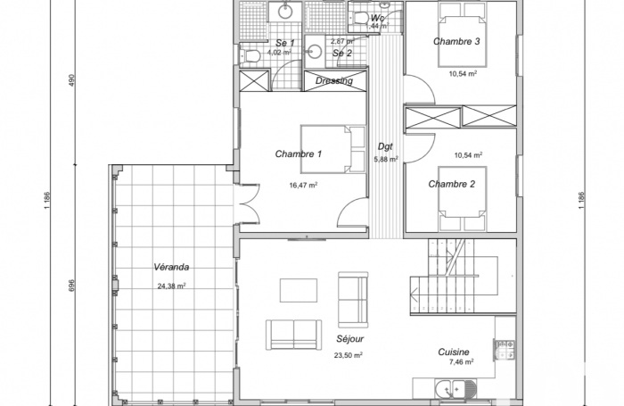 Vente Terrain 787m&sup2; Saint-Esprit