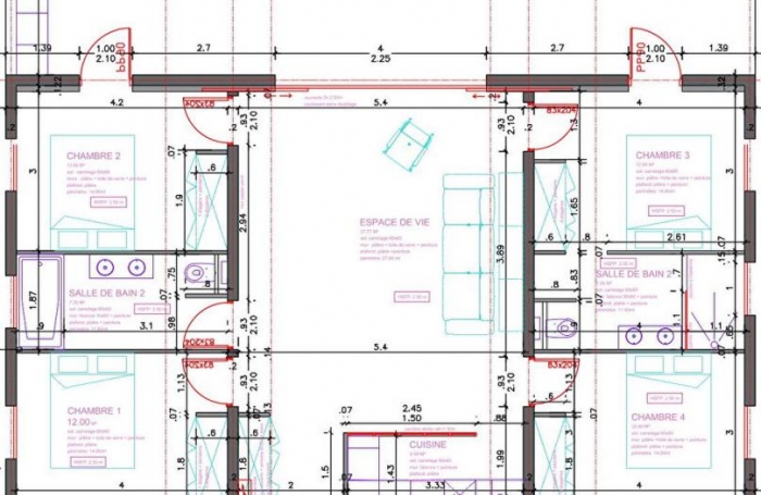 Vente Maison 102m&sup2; 5 pi&#232;ces Les Trois Ilets