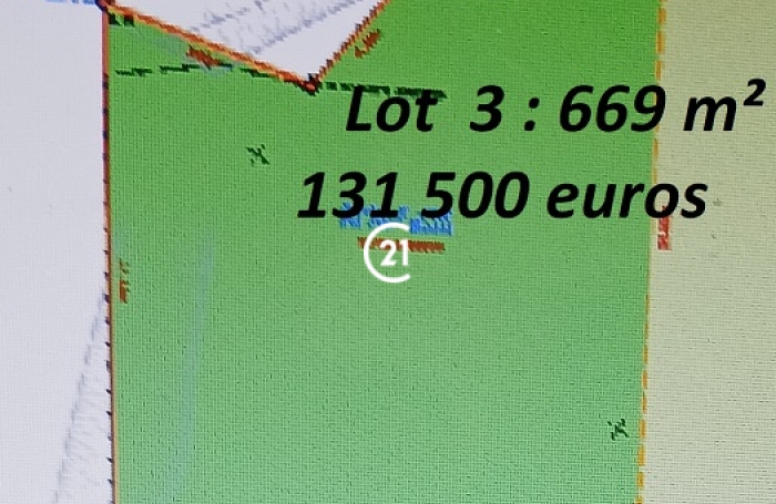 Terrain viabilisé au François