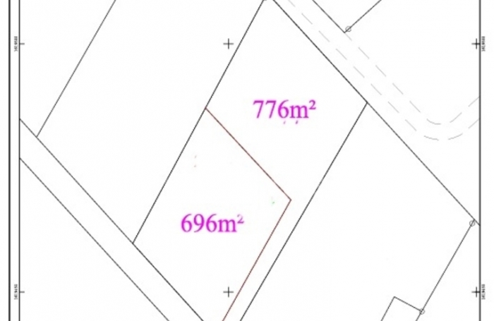 Vente Terrain 776m&sup2; Case-Pilote