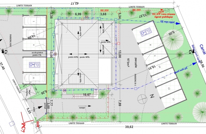 Location Local commercial 119m² Le Robert