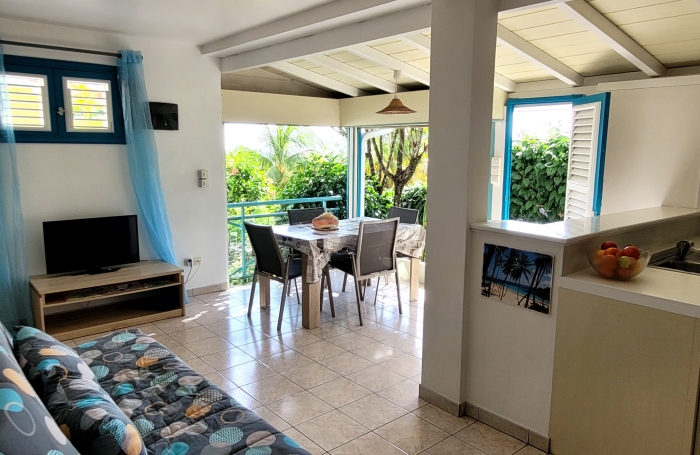 Magnifique résidence créole de 7 logements avec piscine et belle vue