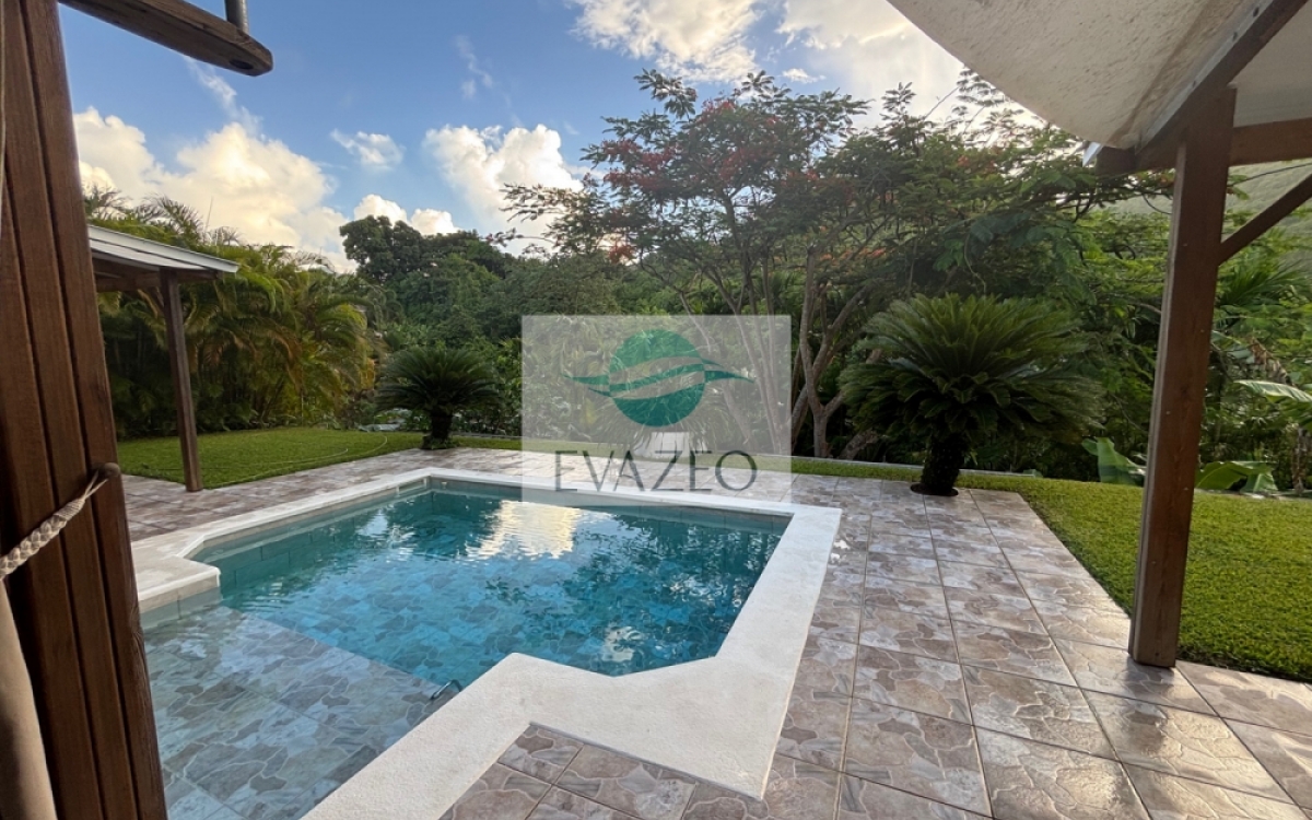 Villa 3 chambres avec T2 indépendant et piscine - LE MARIN