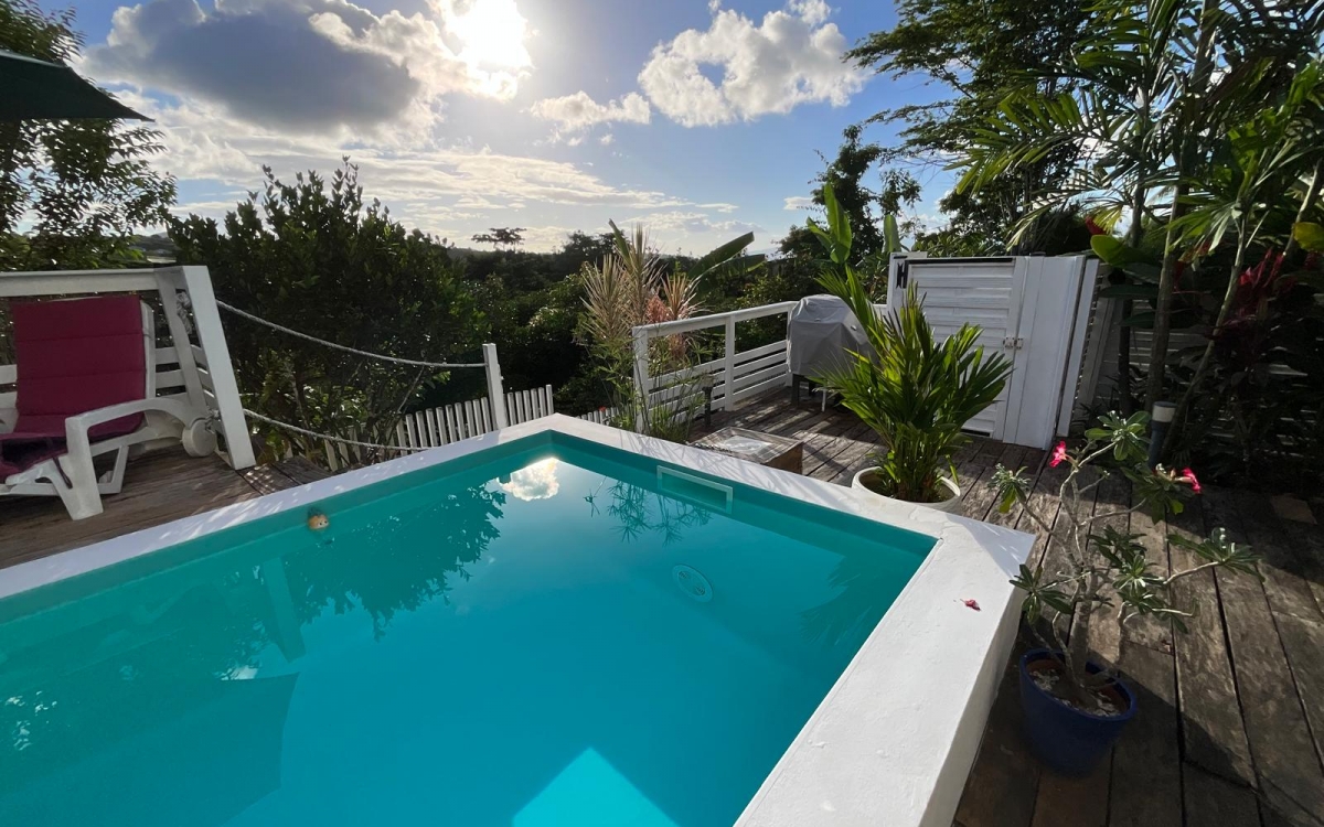 Maison 3 chambres avec piscine RIVIERE SALEE, MARTINIQUE