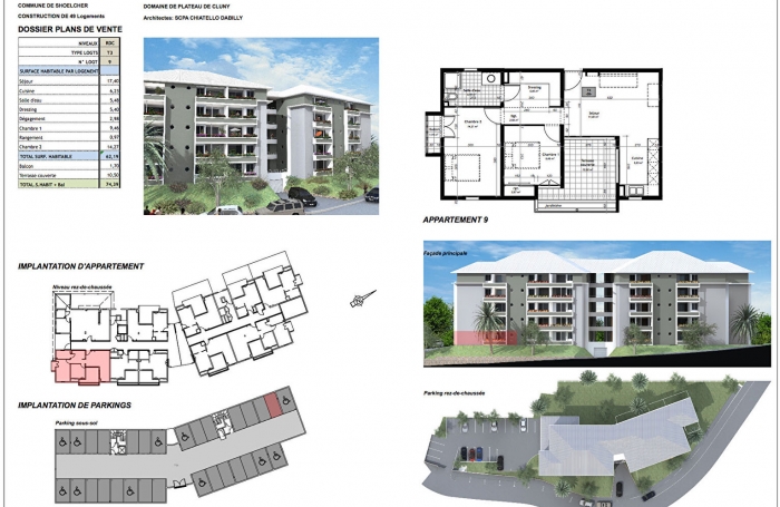Vente Appartement 62m² 3 pièces Schoelcher