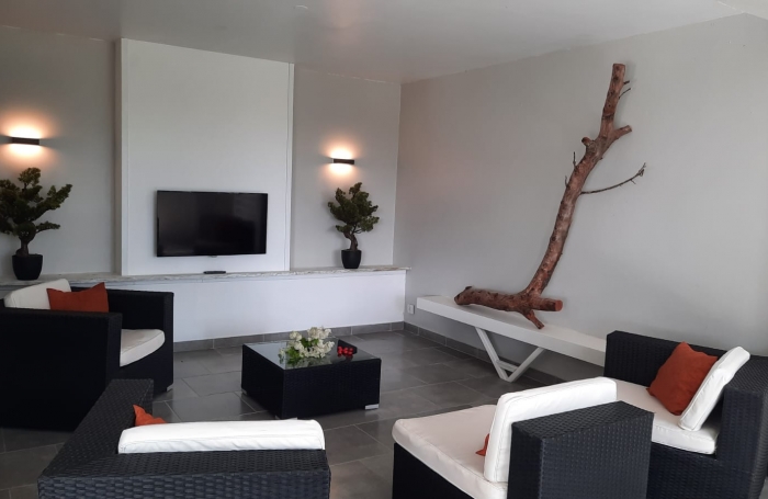 **À vendre : Superbe villa rénovée avec vue mer et campagne   Le Marin**