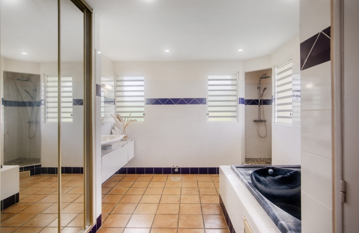 Propriété d’exception avec vue mer, piscine et dépendance à Case-Pilote