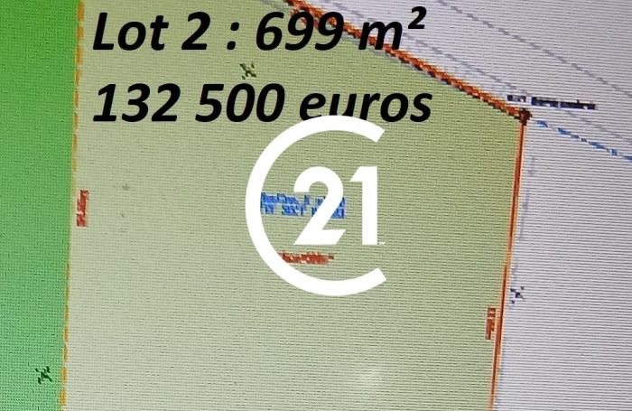 Vente Terrain 699m&sup2; Le Fran&ccedil;ois