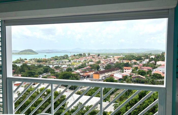 Appartement T2 36m2 avec vue mer panoramique - TROIS-ÎLETS