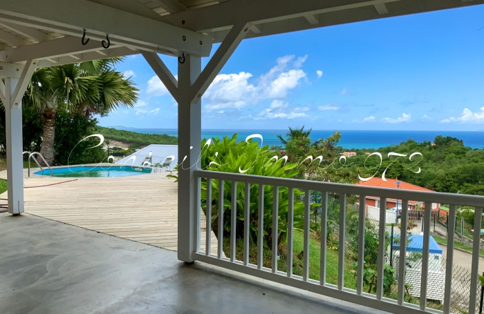Villa meublée avec piscine à louer   Dizac - Le Diamant (Martinique)