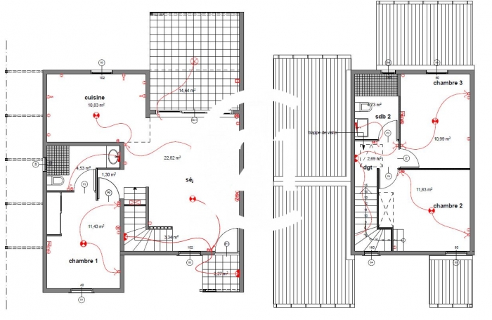 Location Appartement 99.09m&sup2; 4 pi&#232;ces Le Diamant