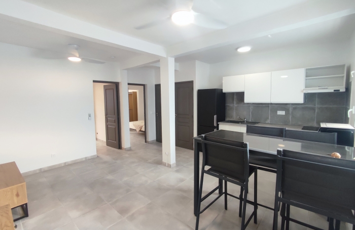 CHARMANT T3 MEUBLE AVEC TERRASSE- EAU et ELECTRICITE inclus dans le loyer.