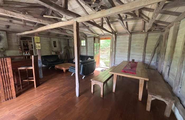 Ensemble 4 habitations + 4 piscines - Terrain 4845m2 - RIVIERE PILOTE