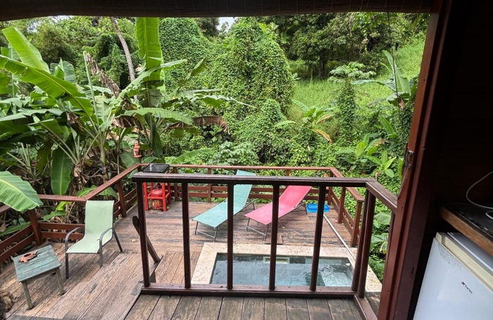 Ensemble 4 habitations + 4 piscines - Terrain 4845m2 - RIVIERE PILOTE