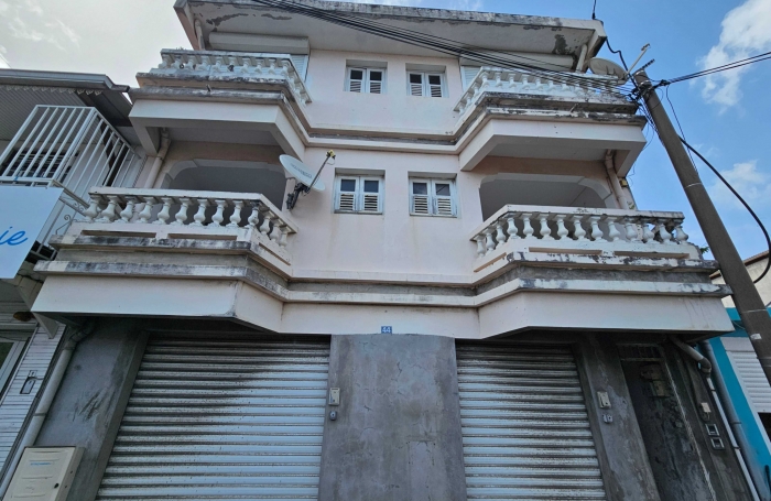 Immeuble de deux appartements + un espace commercial, bourg - SAINTE-LUCE