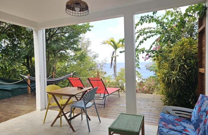 VILLA CREOLE 4 LOGEMENTS VUE MER