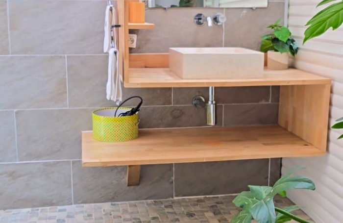 Villa duplex T5 + T3 locatif, piscine, vue mer - Morne Courbaril - Le Marin